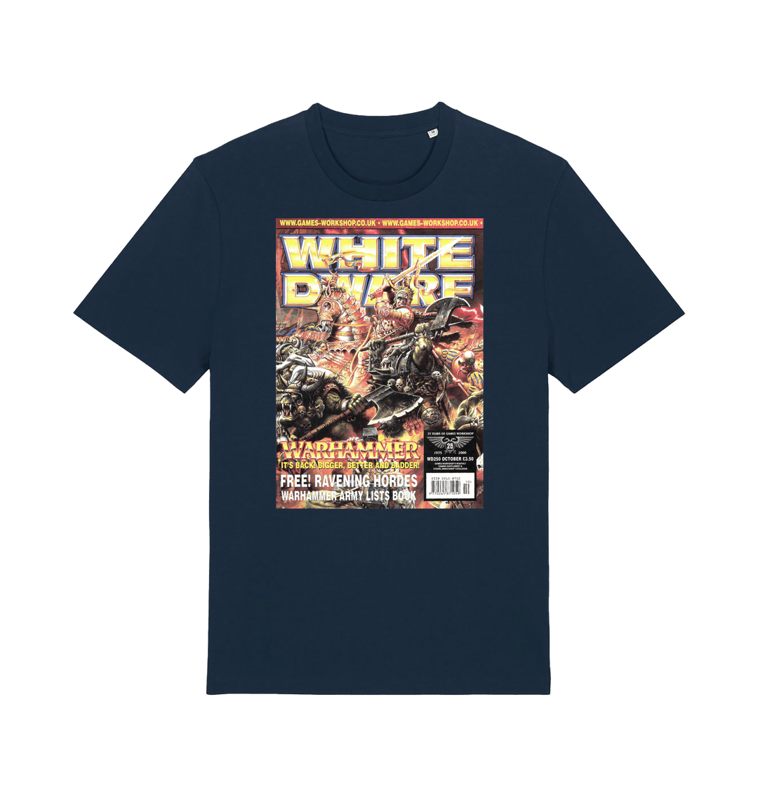 French Navy Printed T-shirt Front